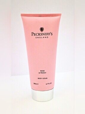 NEW Pecksniff’s England Rose & Peony Body Scrub 6.7 oz / 200ml